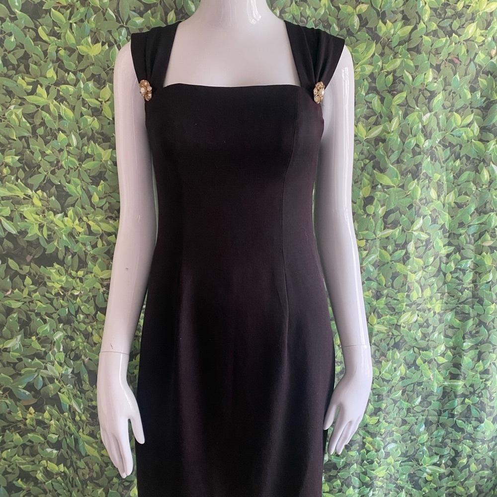 VINTAGE Little Black Dress by En Francais by Huey Waltzer